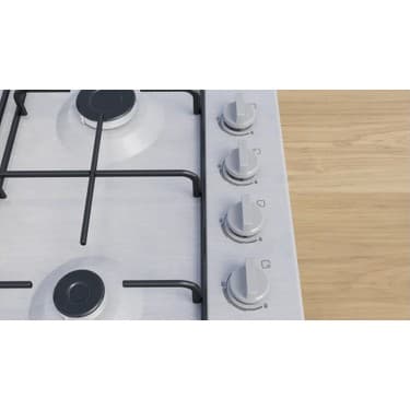 Bosch PBP6C5K80O Paslanmaz Çelik Gazlı Ocak Düğmeden Ateşleme 7500 W Güç 3