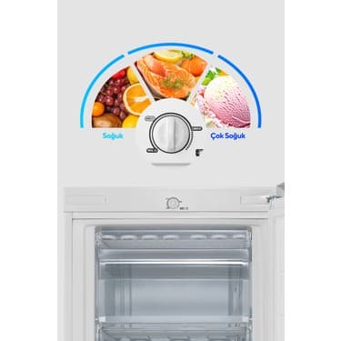 Kumtel 5 Çekmeceli Dikey Derin Dondurucu 160L HFR-160 3