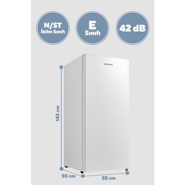 Kumtel 5 Çekmeceli Dikey Derin Dondurucu 160L HFR-160 5