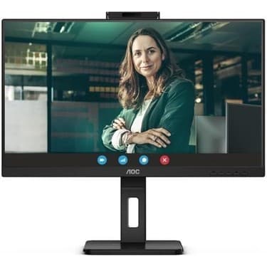 AOC 27" IPS Q27P3QW 4ms 75HZ Hdmı-Dp Kurumsal Pıvot Web Kameralı Monitör 2560X1440 2