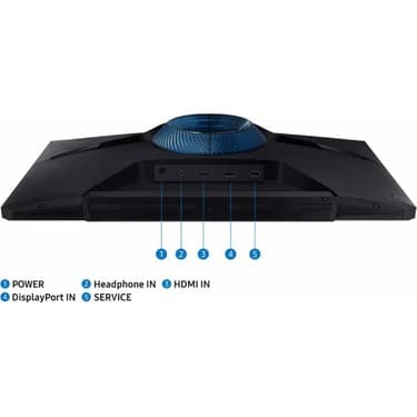 Samsung Odyssey G3 LS27DG302EUXUF 27" 1ms Fhd 180Hz Pivot (Hdmı+Dp) Gaming Monitör 7