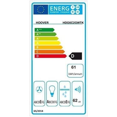 Hoover Beyaz Set (HDG6CGWTK+HVW6MW+HOT 3051 Wı) 5