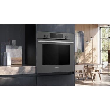 Siemens HU736AEN0T Fırın Ankastre Buhar Destekli Gri 5