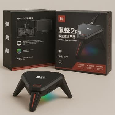 Gamwing Moxıe2 Pro Mobile Game Converter | Klavye Mouse Dönüştürücü | Pubg Mobile & Cod Uyumlu 5