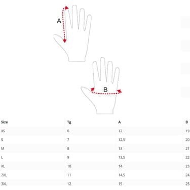 OJ Way Siyah Korumalı Motosiklet Eldiveni Xl 4