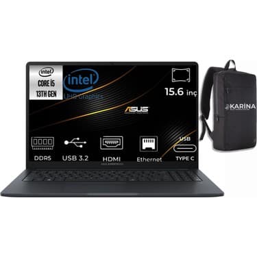 Asus Expertbook I5-1334U B1503CVA-I58G512B1D-21 16GB 4tb Intel UHD Graphics Freedos 15.6\ 2