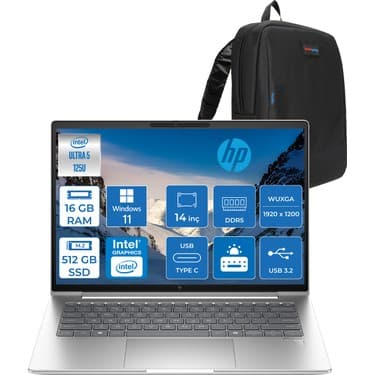 Hp Elitebook 640 G11 Intel Core Ultra 5 125U Ddr5 16GB 512GB SSD Intel® Aı Boost 14\ 2