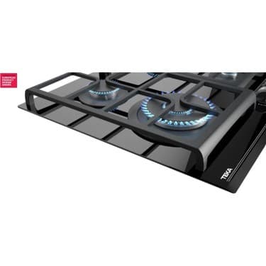 Teka - GZC 64320 XBC BK - Ankastre ExactFlame Teknolojili Kristal Wok Gözlü Cam Gazlı Ocak - Döküm Izgara - Siyah - 60 cm - 112570169 5