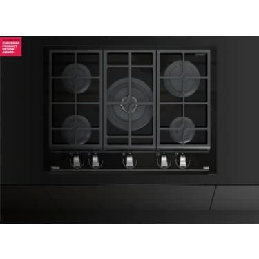 Teka GZC 75330 XBN BK Ankastre ExactFlame Teknolojili Kristal Wok Gözlü Cam Gazlı Ocak Döküm Izgara Siyah 70 cm 112570173 3