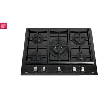 Teka GZC 75330 XBN BK Ankastre ExactFlame Teknolojili Kristal Wok Gözlü Cam Gazlı Ocak Döküm Izgara Siyah 70 cm 112570173 5