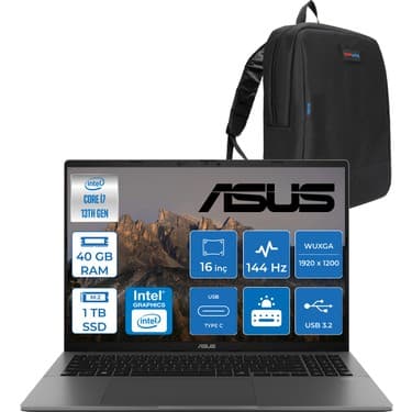 Asus Vivobook WS3607VA S16 Intel Core I7 13620H-40GB Ddr5-1tb Ssd-16\ 2