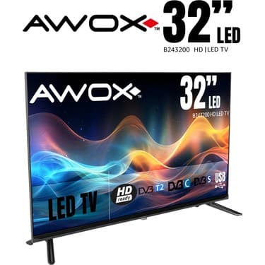 Awox B243200 32'' 80 Ekran HD Ready LED TV 3
