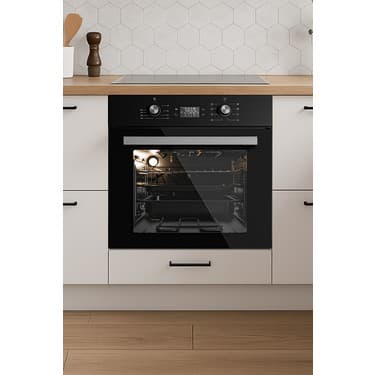 Kumtel Digital Siyah Ankastre Fırın 8 Prog. B66 - Sf2 (Ddt) 3