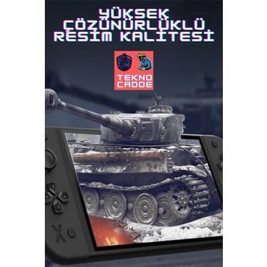 Beboncool G90 7inç IPS Ekran 14000+ Retro Arcade Oyun Konsolu Atari 2