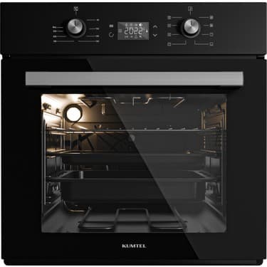 Kumtel Digital Siyah Ankastre Set 5 Gözlü 4