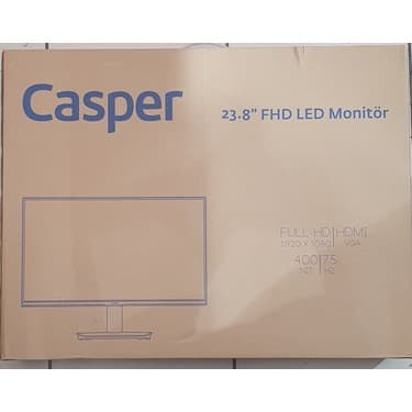 Casper Nirvana 23.8" 100HZ Full HD LED Çerçevesiz Monitör 7