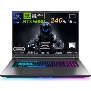 Asus Rog Strix G18 Ultra 9 275HX G815LW-S9128-00 40GB 1tb RTX5080 16GB Freedos 18\ 2