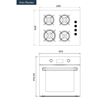 Kumtel Siyah 2'li Set 4
