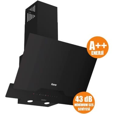 Ferre D063-SA Sılentart Serisi Sessiz Dc Invertör Motorlu 60 cm Siyah DAVLUMBAZ-450M3 2