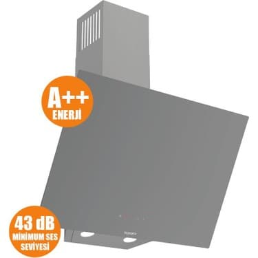 Ferre D079-SA Sılentart Serisi Sessiz Dc Invertör Motorlu 60 cm Gri DAVLUMBAZ-300M3 2