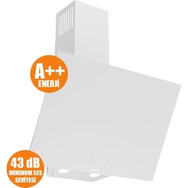 Ferre D078-SA Sılentart Serisi Sessiz Dc Invertör Motorlu 60 cm Beyaz DAVLUMBAZ-300M3 2