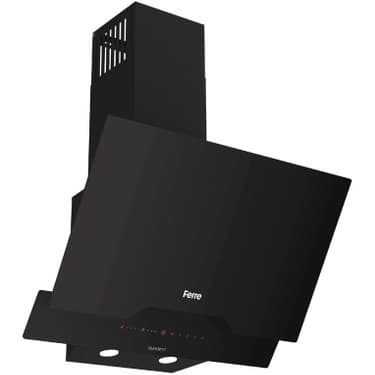 Ferre Flowart-Sılentart Serisi Siyah Set (SS035 + QBL63CS +D063-SA ) - Emaye Izgara-75 cm Ocak 5