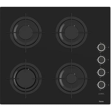 Ferre Steamart-Fryart-Sılentart Serisi Siyah Set (CS205-FA + QEP64CS +D077-SA ) - Emaye Izgara / Kademeli Musluk 2