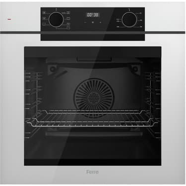 Ferre Steamart-Fryart-Sılentart Serisi Beyaz Set (CS206 + QEP63CB +D078-SA) - Emaye Izgara 3