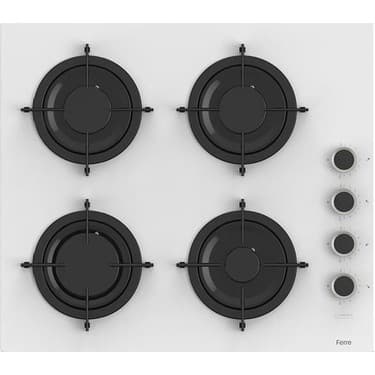 Ferre Steamart-Fryart-Sılentart Serisi Beyaz Set (CS206-FA + QEP63CB +D064-SA) - Emaye Izgara 2