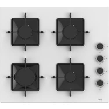 Ferre Steamart-Fryart-Sılentart Serisi Beyaz Set (SS206 + QEP63CB +D078-SA) - Emaye Izgara 2