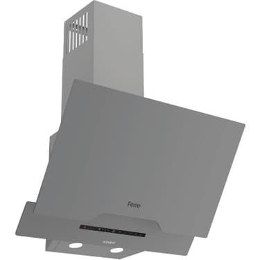 Ferre Flowart-Sılentart Serisi Gri Set (ED078 + QBL63CPR +D065-SA) - Döküm Izgara / 67 cm Ocak 5