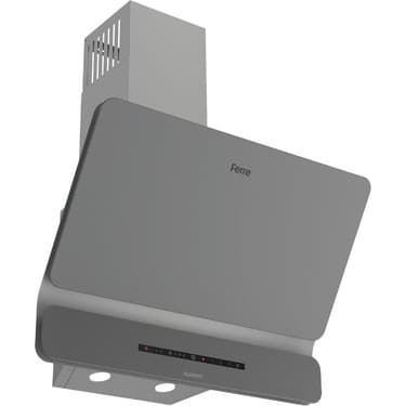 Ferre Fryart-Sılentart Serisi Gri Set (ED078 + QEP63CPR +D082-SA) - Döküm Izgara / 67 cm Ocak 5