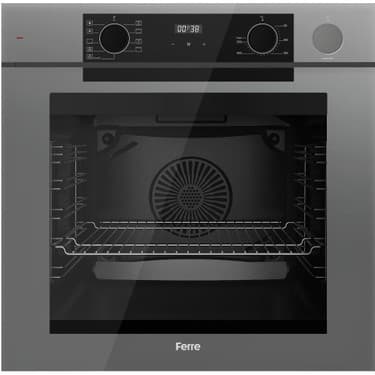 Ferre Steamart-Fryart-Sılentart Serisi Gri Set (SC408-WFA + QEP64CPR +D082-SA) - Döküm Izgara / 65 cm Ocak 4