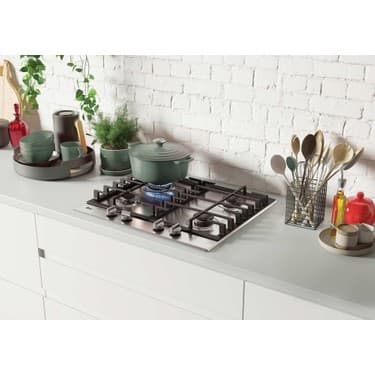 Hoover HHG6BRK3X Ankastre Gazlı Ocak - 4 Gözlü, Otomatik Ateşlemeli 2