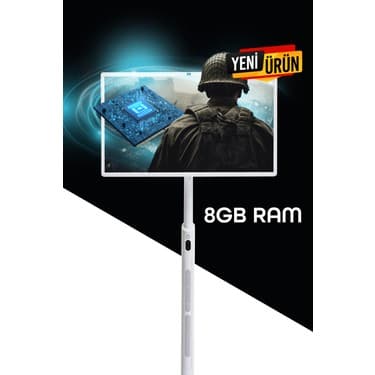 EVAİO EVAIO Plus 32 inç 80 Ekran FHD Taşınabilir Android Smart LED Ekran 7