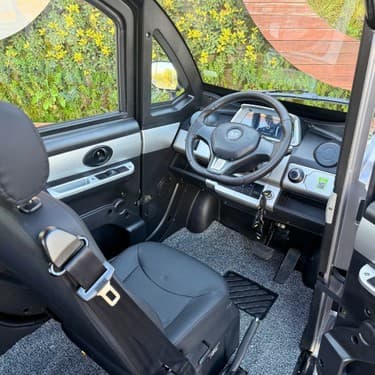 Volta Ev1 Elektrikli Araba 250 kg Taşıma Kapasitesi ve 4 Tekerlek ile Modern Şehir Yaşamına Uygun 7