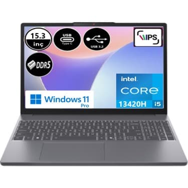 Lenovo Ideapad Slim 3 Intel Core I5 13420H 16 GB Ram 1 Tb SSD Windows 11 Pro 15.3\ 2