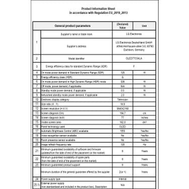LG OLED77C54LA 77'' 195 Ekran Uydu Alıcılı 4K Ultra HD Smart webOS OLED Evo TV 5