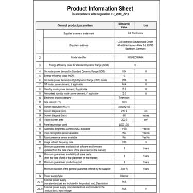 LG 86QNED86A 86'' 218 Ekran Uydu Alıcılı 4K Ultra HD Smart webOS QNED TV 5