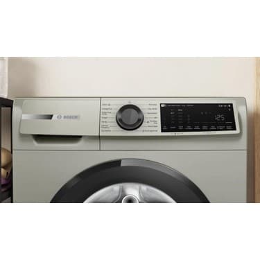 BOSCH WGK242ZXTR Serie 6 Çamaşır Makinesi 9 kg maks. 1200 dev./dak., Gümüş 2