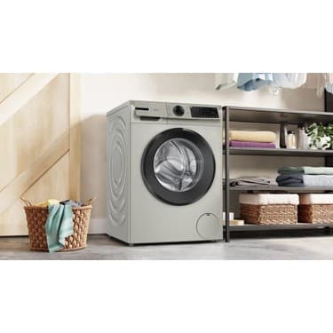 BOSCH WGK242ZXTR Serie 6 Çamaşır Makinesi 9 kg maks. 1200 dev./dak., Gümüş 5
