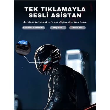 Wearfitpro K09 Intercom Bluetooth Motosiklet Kask Kulaklığı Intercom Kulaklık 7