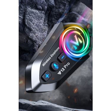 Wearfitpro Y12 Pro Intercom Bluetooth Motosiklet Kask Kulaklığı 2