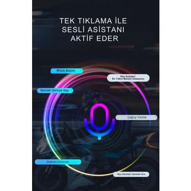 Wearfitpro Y12 Pro Intercom Bluetooth Motosiklet Kask Kulaklığı 4