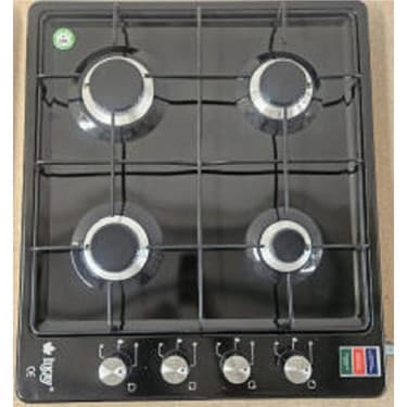 İlkay Emniyetli 4 Gözlü Lpg Tüp Uyumlu Çakmaksız Gaz Emniyet Ventilli Set Üstü Ocak 4