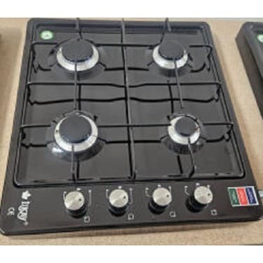 İlkay Emniyetli 4 Gözlü Lpg Tüp Uyumlu Çakmaksız Gaz Emniyet Ventilli Set Üstü Ocak 5