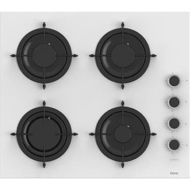 Ferre Fryart Artline QEP63CB - CS206-FA - D078-SA 7 Prog. Dijital Turbo Ankastre Set - Beyaz 3