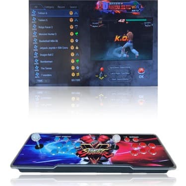 İdragon Idragon 3D - Klasik Oyun Konsolu Hd Arcade Station - Pandora Box - Tv Bağlantalı - Retro Atari 2