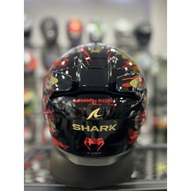 Shark Skwal I3 Venum Ledli Kask (+1 Gold Vizör) 3