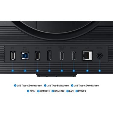 Samsung Odyssey G7 G70D 27" 1 MS 144Hz UHD LCD Monitör LS27DG702EUXUF 5